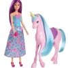 MATTEL Barbie - Muñeca con unicornio