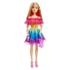 MATTEL Barbie - Muñeca de 71 cm con vestido arcoíris* Muñecas