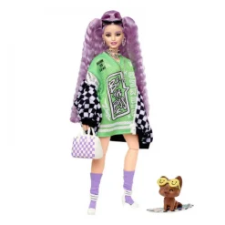 MATTEL Barbie - Muñeca Extra - Chaqueta de carreras* Muñecas