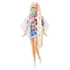 BARBIE - Muñeca Extra - Conjunto de flores* Muñecas