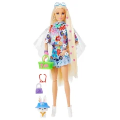 BARBIE - Muñeca Extra - Conjunto de flores* Muñecas