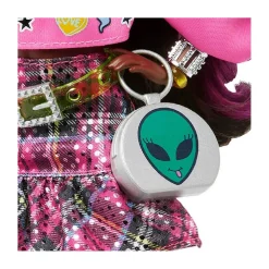 MATTEL Barbie - Muñeca Extra - Mechas rosas