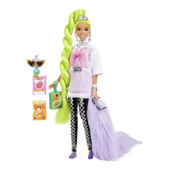 MATTEL Barbie - Muñeca Extra - Pelo verde neón* Muñecas