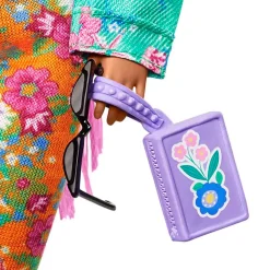 MATTEL Barbie - Muñeca Extra - Trenzas rosas