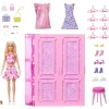MATTEL Barbie - Muñeca fashion dream closet con ropa* Muñecas