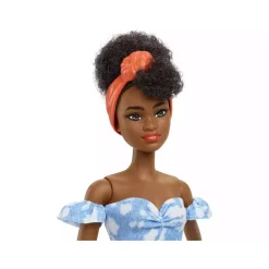 BARBIE - Muñeca fashionista - vestido vaquero decolorado