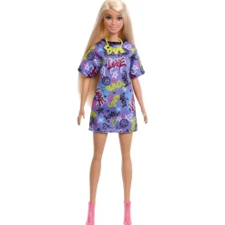 MATTEL Barbie - Muñeca Fashionista 3 modas de noche