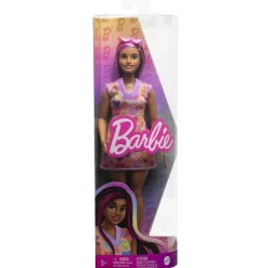 MATTEL Barbie - Muñeca Fashionista con vestido de corazones y accesorios de moda ㅤ