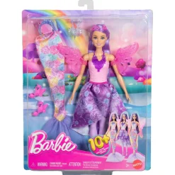 MATTEL Barbie - Muñeca Moda Fantasía Sirena