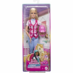 MATTEL Barbie - Muñeca Mysteries jinete equitación