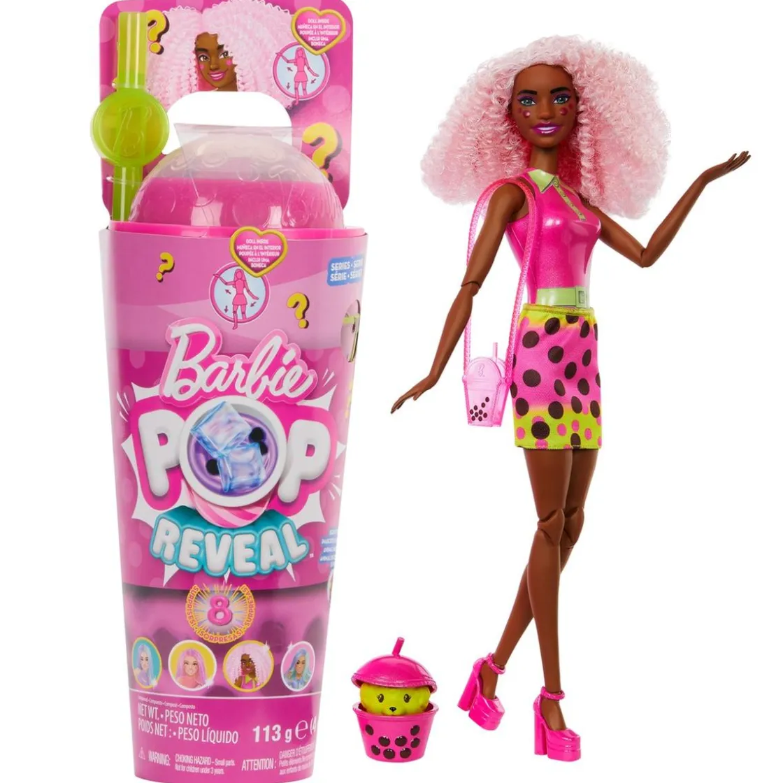 MATTEL Barbie - Muñeca Pop reveal té de burbujas* Muñecas