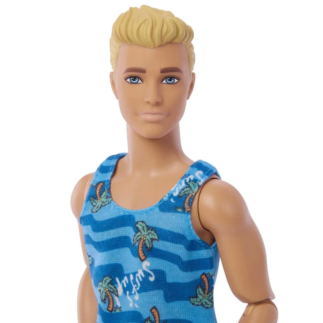 MATTEL Barbie - Muñeco Ken con tabla de surf ㅤ
