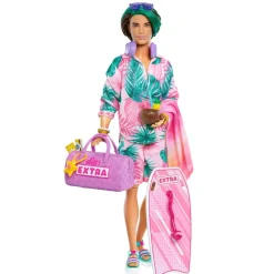 MATTEL Barbie - Muñeco Ken Estilo Tropical con Accesorios ㅤ* Muñecas