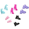 MATTEL Barbie - Pack de 5 pares de zapatos