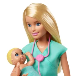 BARBIE - Playset Pediatra* Muñecas