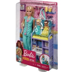 BARBIE - Playset Pediatra* Muñecas