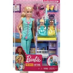 BARBIE - Playset Pediatra* Muñecas