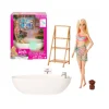 MATTEL Barbie - Playset muñeca y baño