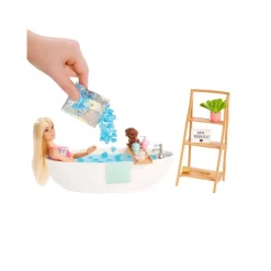 MATTEL Barbie - Playset muñeca y baño