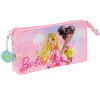 SAFTA Barbie - Portatodo Triple - Colección Painterly