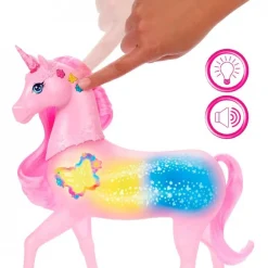 BARBIE - Unicornio con luces y sonidos* Muñecas