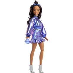 MATTEL Barbie Deluxe Style - Conjunto Azul Metalizado