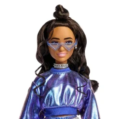 MATTEL Barbie Deluxe Style - Conjunto Azul Metalizado
