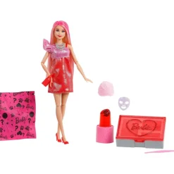 BARBIE Party Unboxed GRWM Rojo* Muñecas