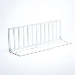 PLASTIMYR Barrera de cama de Madera Natural Blanca
