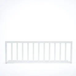 PLASTIMYR Barrera de cama de Madera Natural Blanca