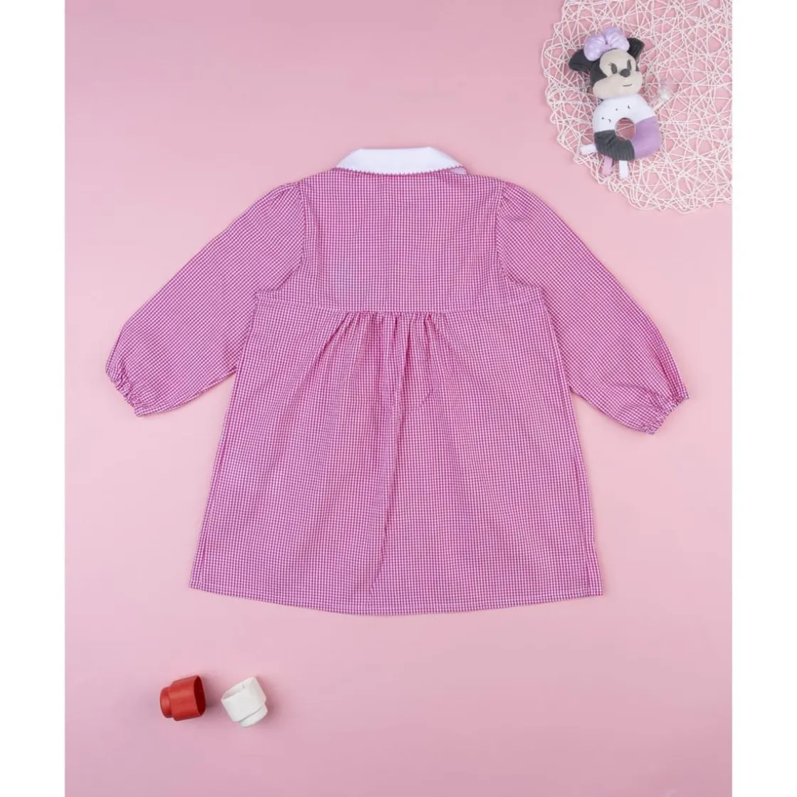 Prenatal Bata escolar rosa de niña Minnie