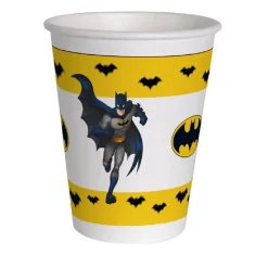 BATMAN - 8 vasos de cartón* Artículos De Fiesta Y Regalos
