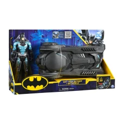 DC COMICS Batman - Batmóvil y figura 30 cm The Batman
