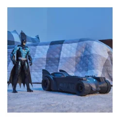 DC COMICS Batman - Batmóvil y figura 30 cm The Batman