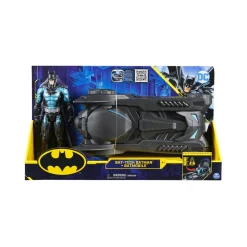 DC COMICS Batman - Batmóvil y figura 30 cm The Batman