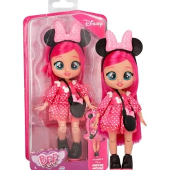 IMC Bebés Llorones - Minnie Mouse - Muñeca articulada con accesorios ㅤ* Muñecas
