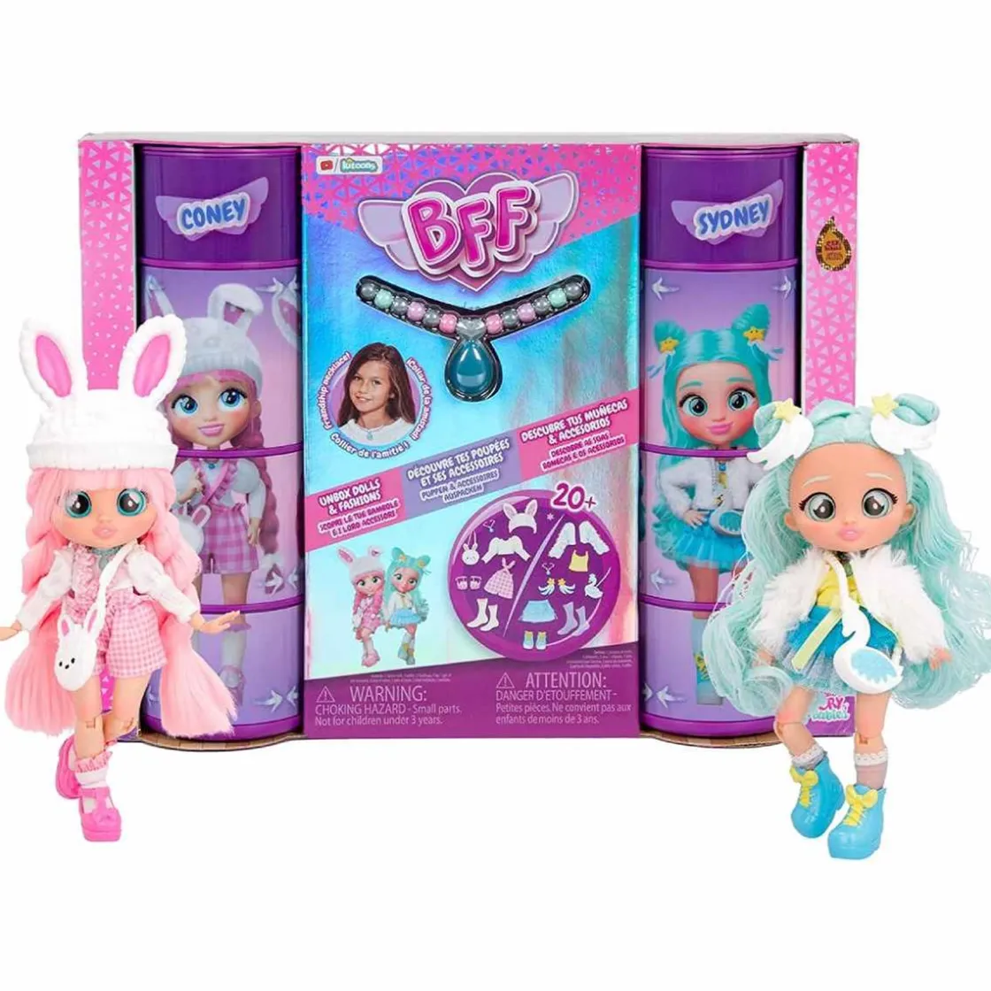 IMC Bebés Llorones BFF - Coney y Sydney* Muñecas