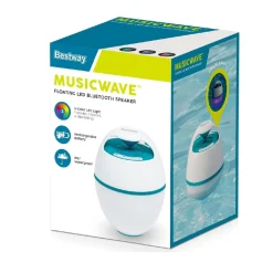 BEST WAY Bestway - Altavoz acuatico flotante con LED Bluetooth
