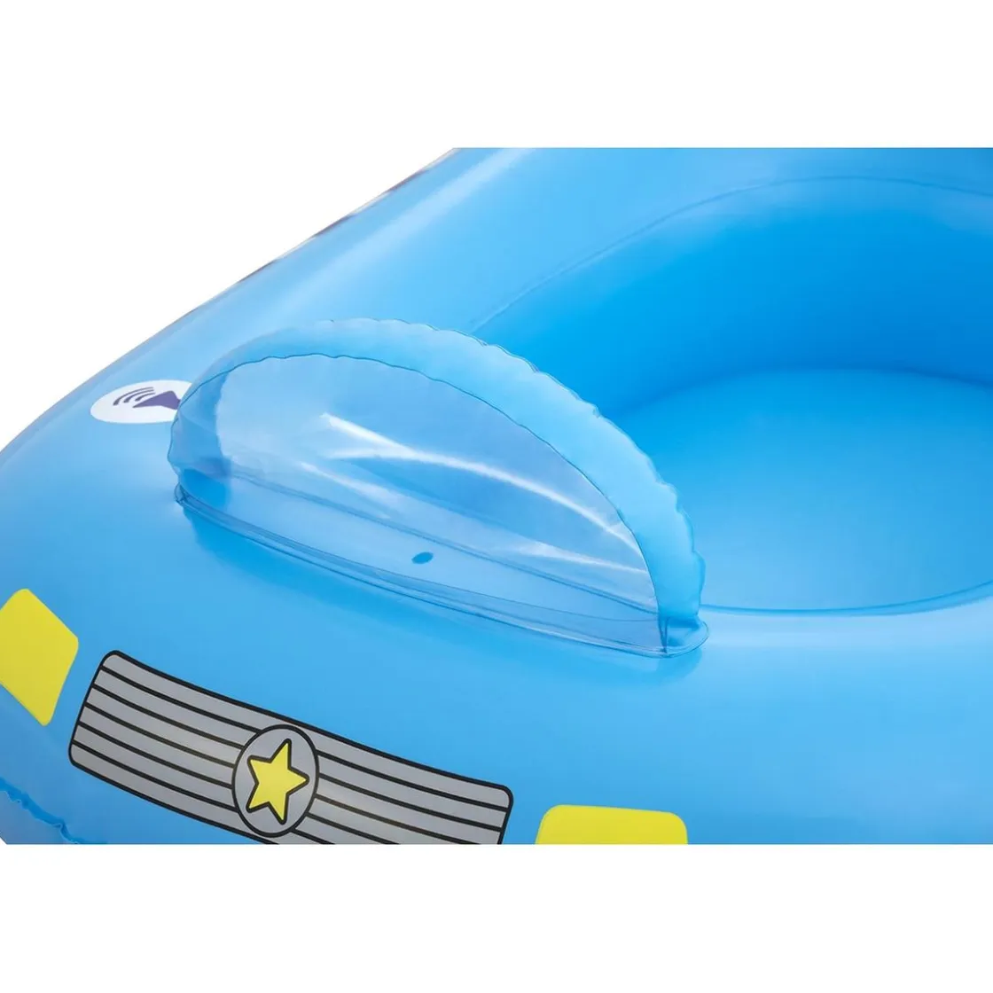 BEST WAY Bestway - Coche de policía hinchable con sonido