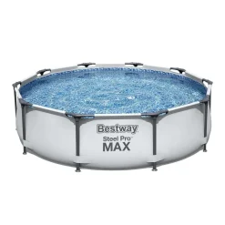 BESTWAY - Piscina Desmontable con depuradora Steel Pro MAX 305 x 76cm