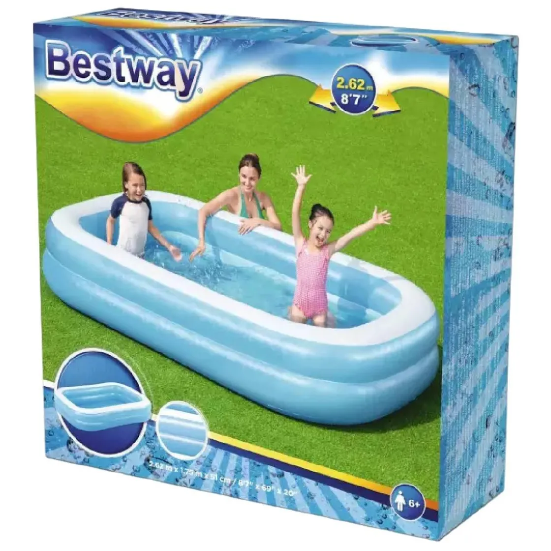 BESTWAY - Piscina hinchable familiar* Piscinas|Juguetes De Verano