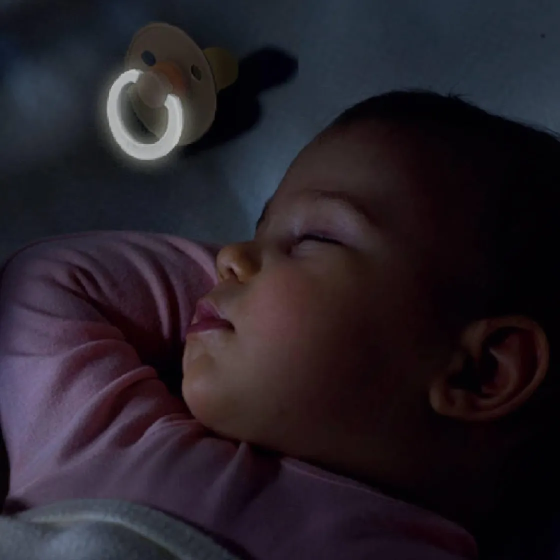 BIBS - Pack 2 chupetes Colour Noche 0-6 meses - Sage/Cloud* Biberones Y Chupetes·Chupetes