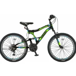 TOYS "R" US Bicicleta Neon Downhill 24 Pulgadas Doble Suspensión