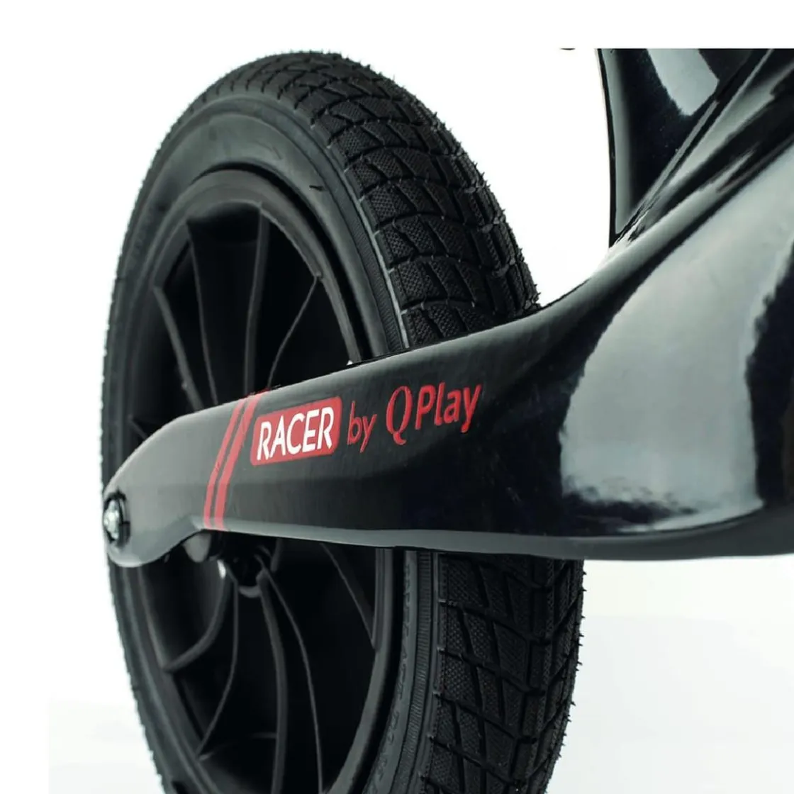 PL OCIOTRENDS Bicicleta sin pedales Qplay Racer Negra