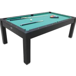 DEVESSPORT Billar 3 en 1 Negro* Futbolines|Deportes