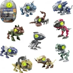 BIZAK - Biosaurus Battle Pack Individual con Criatura Electrónica y Piezas para Construir y Coleccionar (Varios modelos) ㅤ* Figuras De Acción