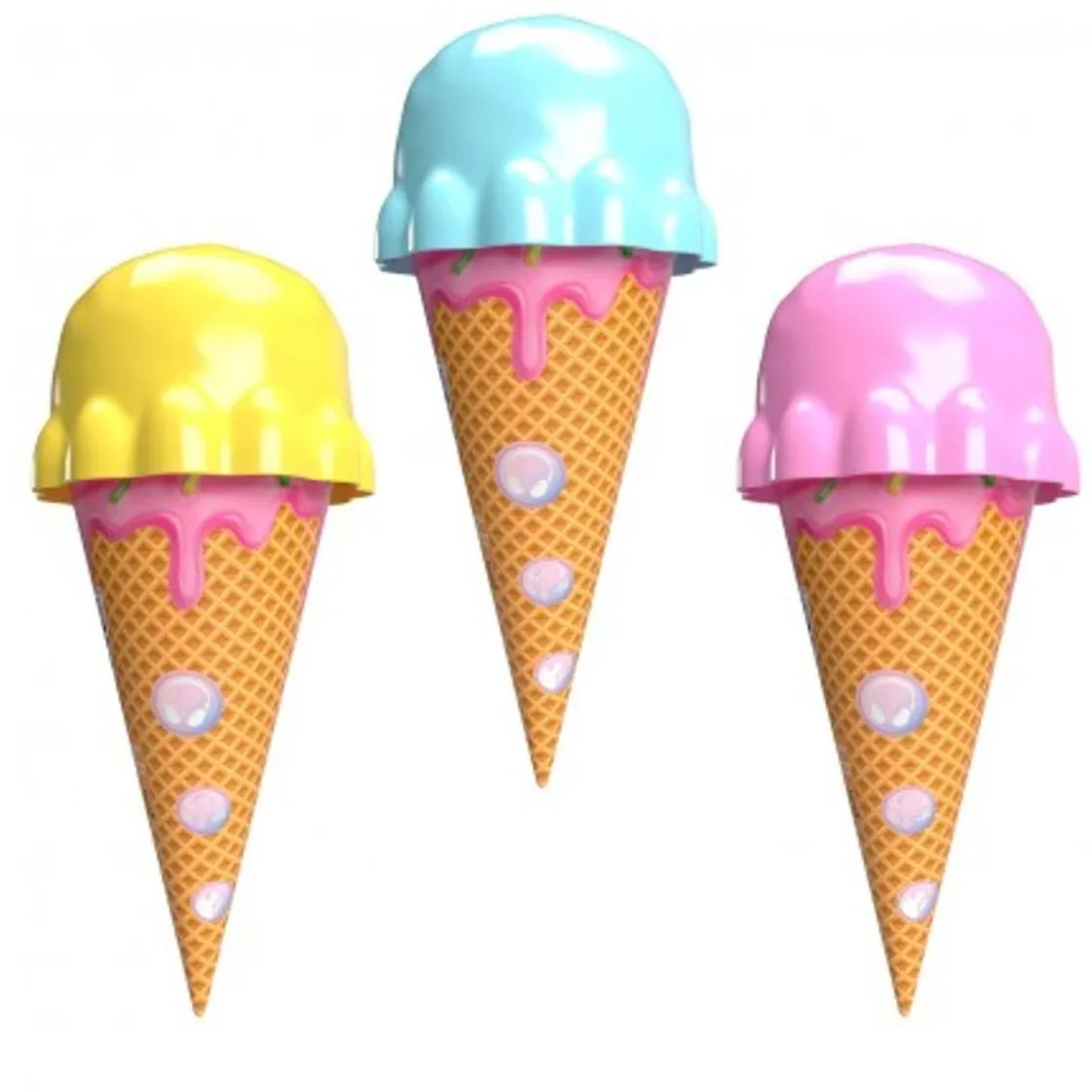 BIZAK - Helado sorpresa de unicornios con slime y tatuajes (Varios modelos) ㅤ* Coleccionables Y Mini Mundos