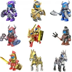 BIZAK - Heropod World of Armours: Construye y colecciona guerreros y caballos articulados (Varios modelos) ㅤ* Figuras De Acción