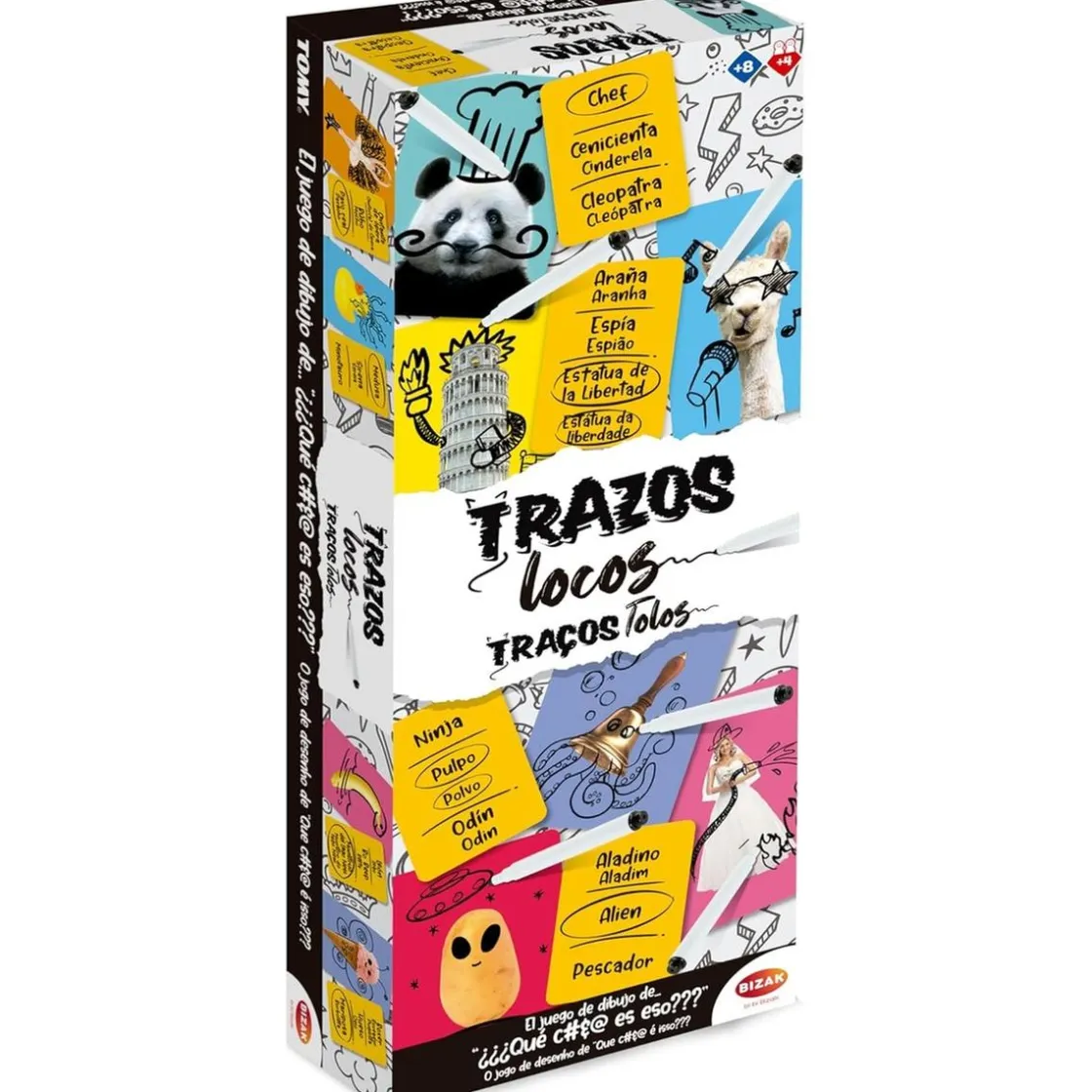 BIZAK - Juego Trazos Locos ㅤ