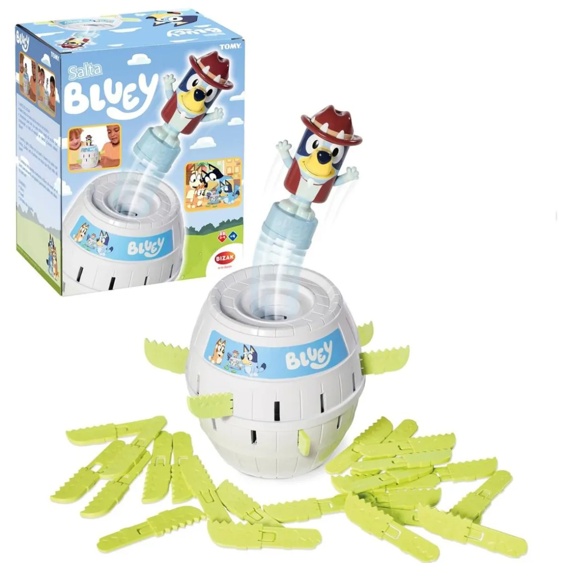 BIZAK - Salta Bluey* Juegos Y Puzzles|Friki Zone